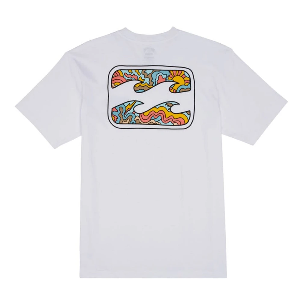 Crayon Wave T-shirt 8-16y