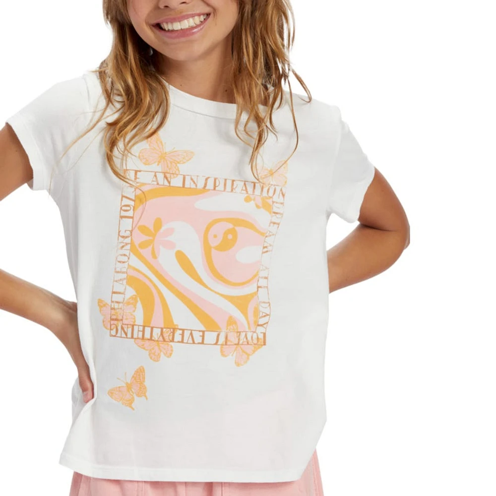 T-shirt Be a Butterfly 4-12ans