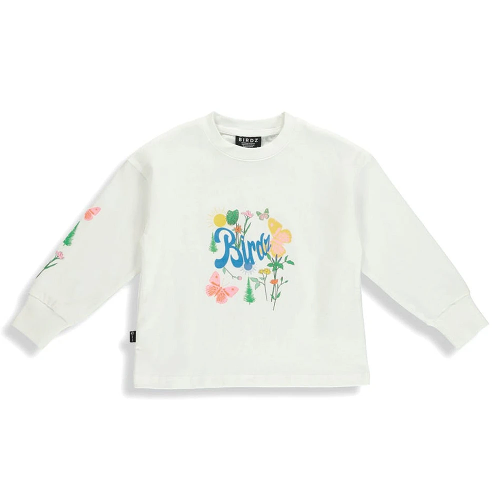 Fall Flowers T-shirt 3-14y