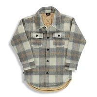 Plaid Shacket 5-14y