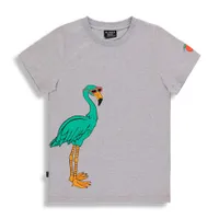 Flamingo T-shirt 2-6y