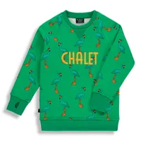 Flamingo Chalet Sweatshirt 2-6y