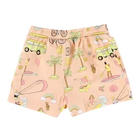 Summer Camp AOP Shorts 2-10y