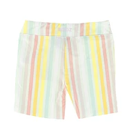 Camp Striped Biker Shorts 2-10