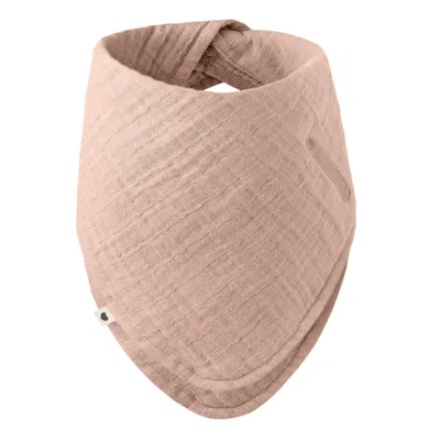 Muslin Bandana Bib - Blush