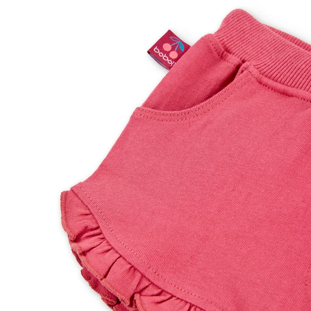 Ensemble Short Cerise 3-8ans