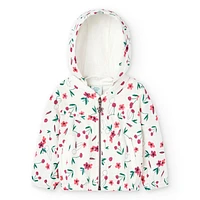 Cherry Zip Hoodie 4-8y