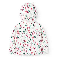 Cherry Zip Hoodie 4-8y