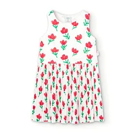 Robe Fleurs 4-8ans