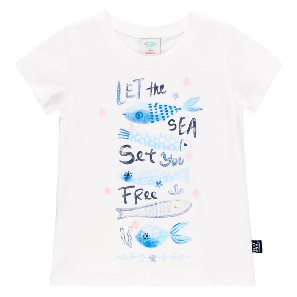 Flame Knit T-Shirt 4-10y