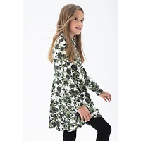 Scottish Flowers Dress 4-10y