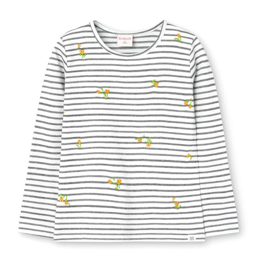 Queen Bee Striped T-Shirt 4-10y