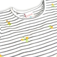 Queen Bee Striped T-Shirt 4-10y