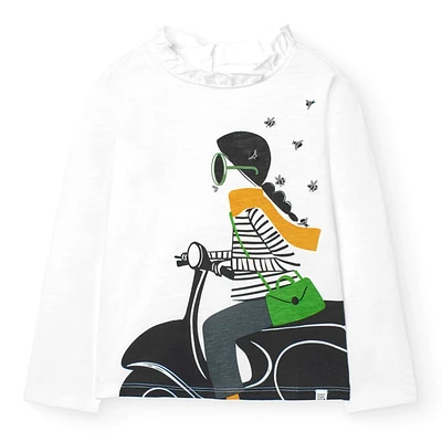 T-Shirt Scooter Queen Bee 4-10ans