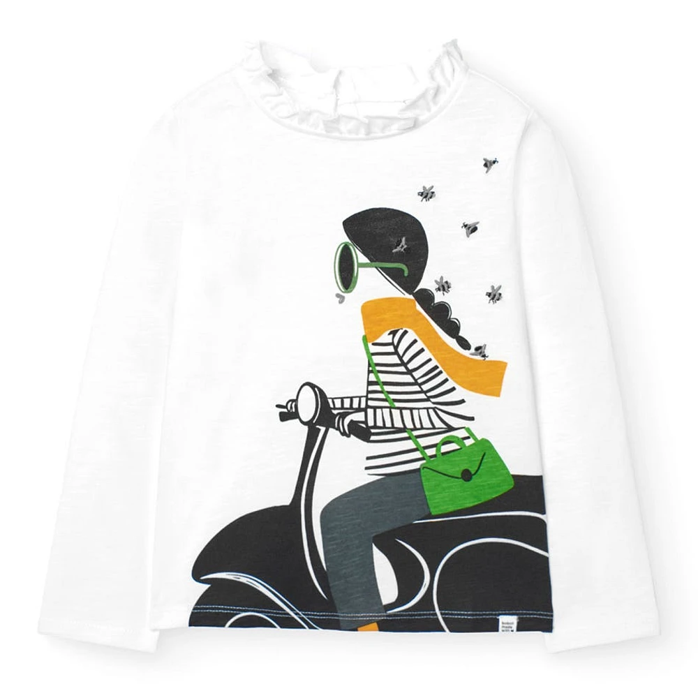 T-Shirt Scooter Queen Bee 4-10ans