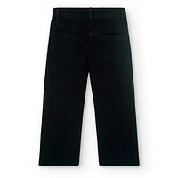 Stretched Wide Jeans 4-10y