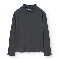 Rebel Black Long Sleeves T-Shirt 4-10y