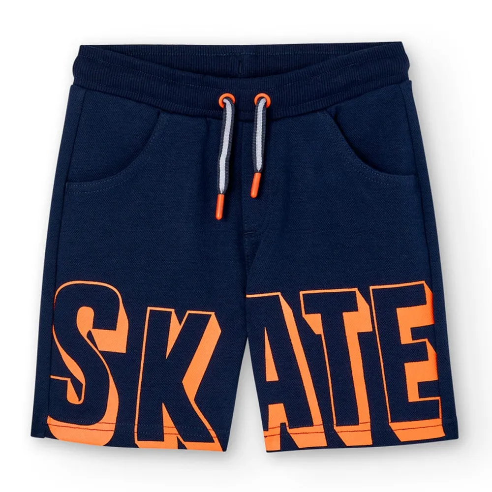 Skate print Shorts 4-10y