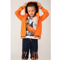 Skate print Shorts 4-10y