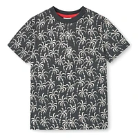 Shibori Palm Tree T-Shirt 4-8y