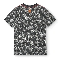 Shibori Palm Tree T-Shirt 4-8y