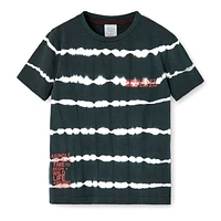 T-Shirt Rayé Shibori 4-8ans