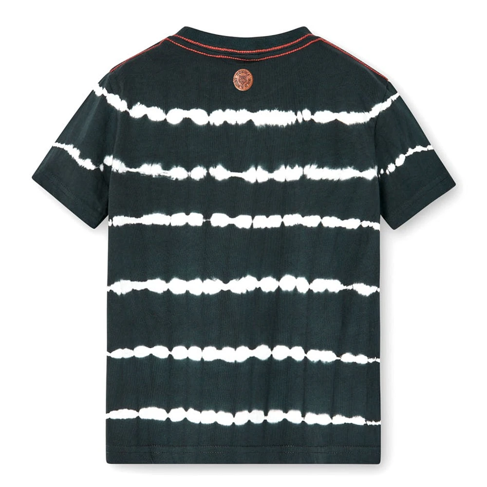 T-Shirt Rayé Shibori 4-8ans