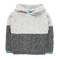 Pull Tricot Capuchon Cool 4-10ans