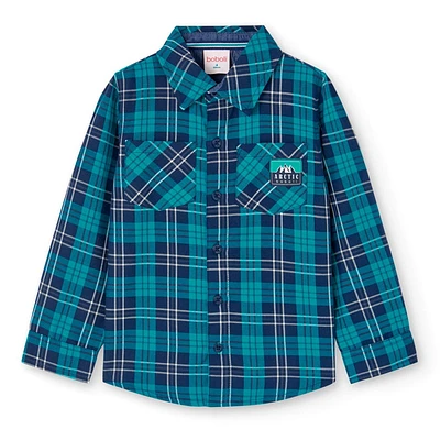 So Cool Plaid Shirt 4-10y