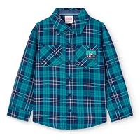 So Cool Plaid Shirt 4-10y