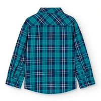 So Cool Plaid Shirt 4-10y