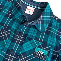 So Cool Plaid Shirt 4-10y