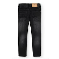 Black Basic Jeans 4-8y