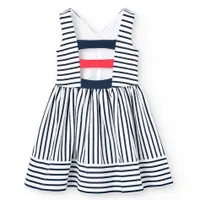 Striped Dress 4-10y