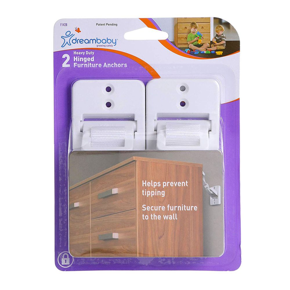 Hinged Furniture Anchors-2pk