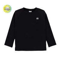 T-Shirt Maillot UV Manches Longues Uni 12-24mois