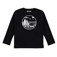 T-Shirt Maillot UV Manches Longues Uni 12-24mois