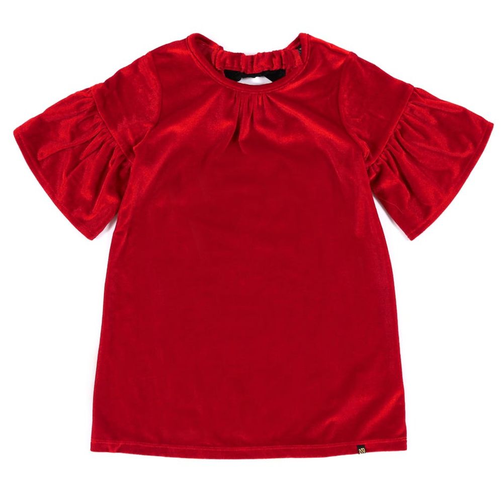 Stars Velvet Tunic 2-6y