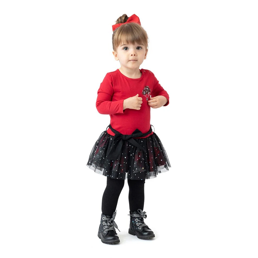 Robe Rouge Danse 6-24mois