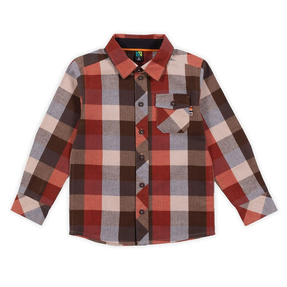 Chemise Carreaux Esprit 7-14ans