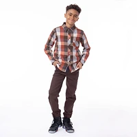 Chemise Carreaux Esprit 7-14ans