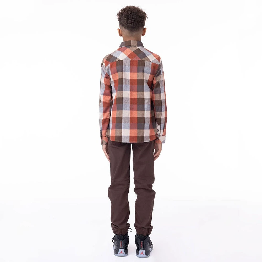 Chemise Carreaux Esprit 7-14ans