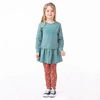 Tunique Volants Fleurs 2-6ans