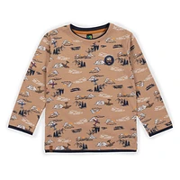 Flight Printed T-Shirt 2-6y