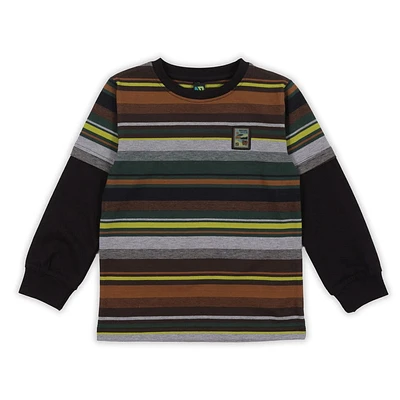 Wildlife Striped T-Shirt 7-12y