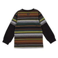 Wildlife Striped T-Shirt 7-12y