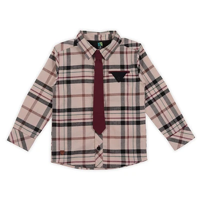 Party Plaid Shirt 2-6y