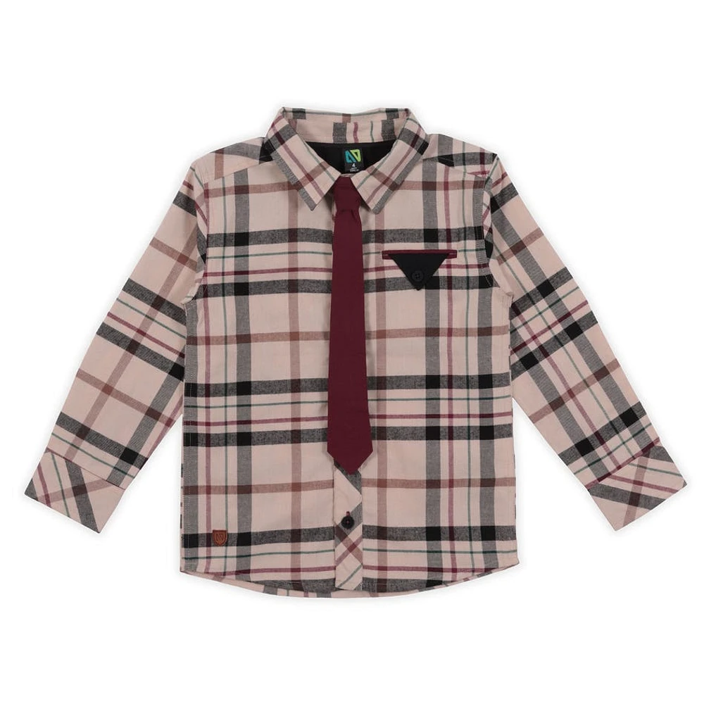 Chemise Carreaux Fêtes 7-12ans