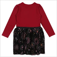 Confetti Red Dress 2-6y