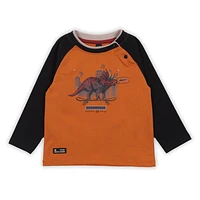 Born To Roll Raglan T-Shirt 6-24m